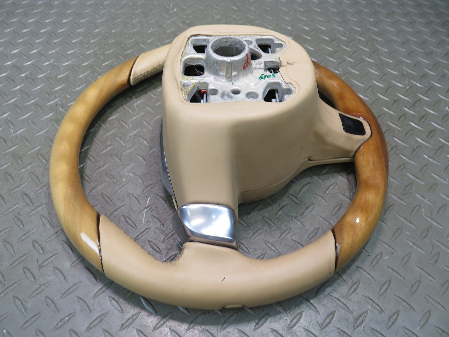 2010-2016 Porsche Panamera 970 Leather Wood Heated Steering w Controls