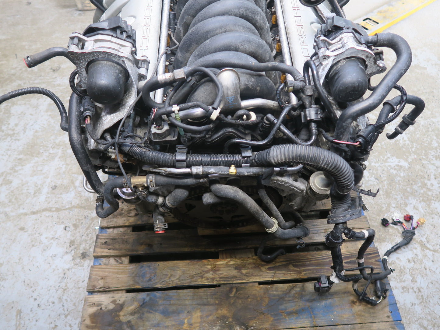 04-06 Porsche Cayenne 955 Turbo 4.5 M48.50 AWD VIN C 5th Digit Engine Motor 119k
