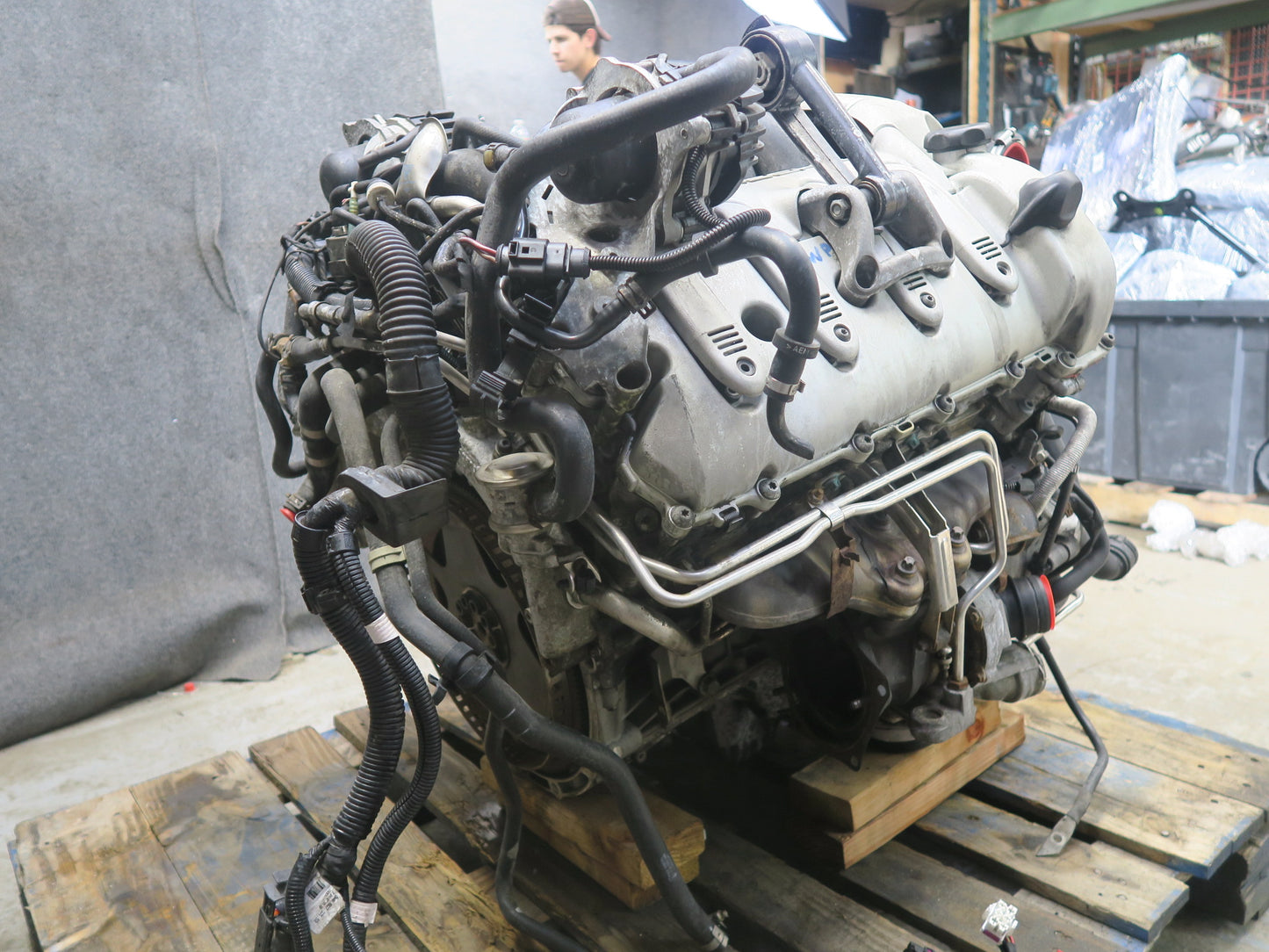 04-06 Porsche Cayenne 955 Turbo 4.5 M48.50 AWD VIN C 5th Digit Engine Motor 119k