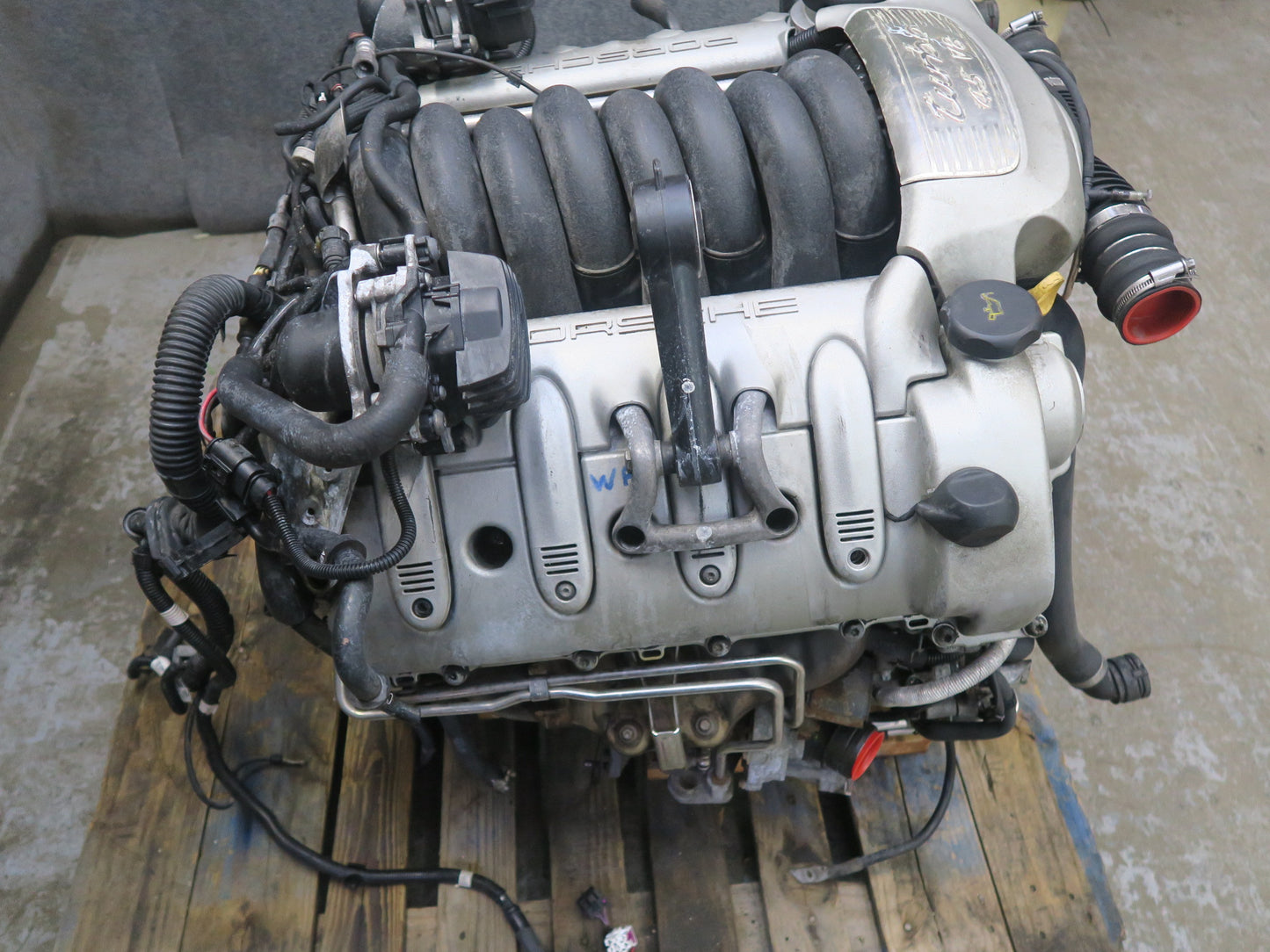 04-06 Porsche Cayenne 955 Turbo 4.5 M48.50 AWD VIN C 5th Digit Engine Motor 119k