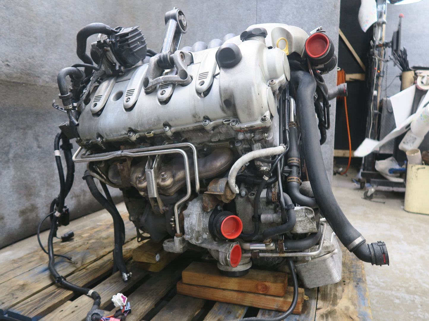04-06 Porsche Cayenne 955 Turbo 4.5 M48.50 AWD VIN C 5th Digit Engine Motor 119k
