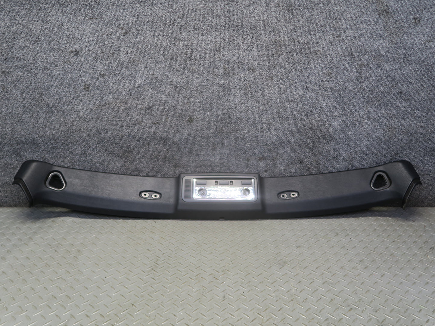 01-06 BMW E46 330Ci Convertible Front Upper Headliner Trim Cover Panel Black OEM