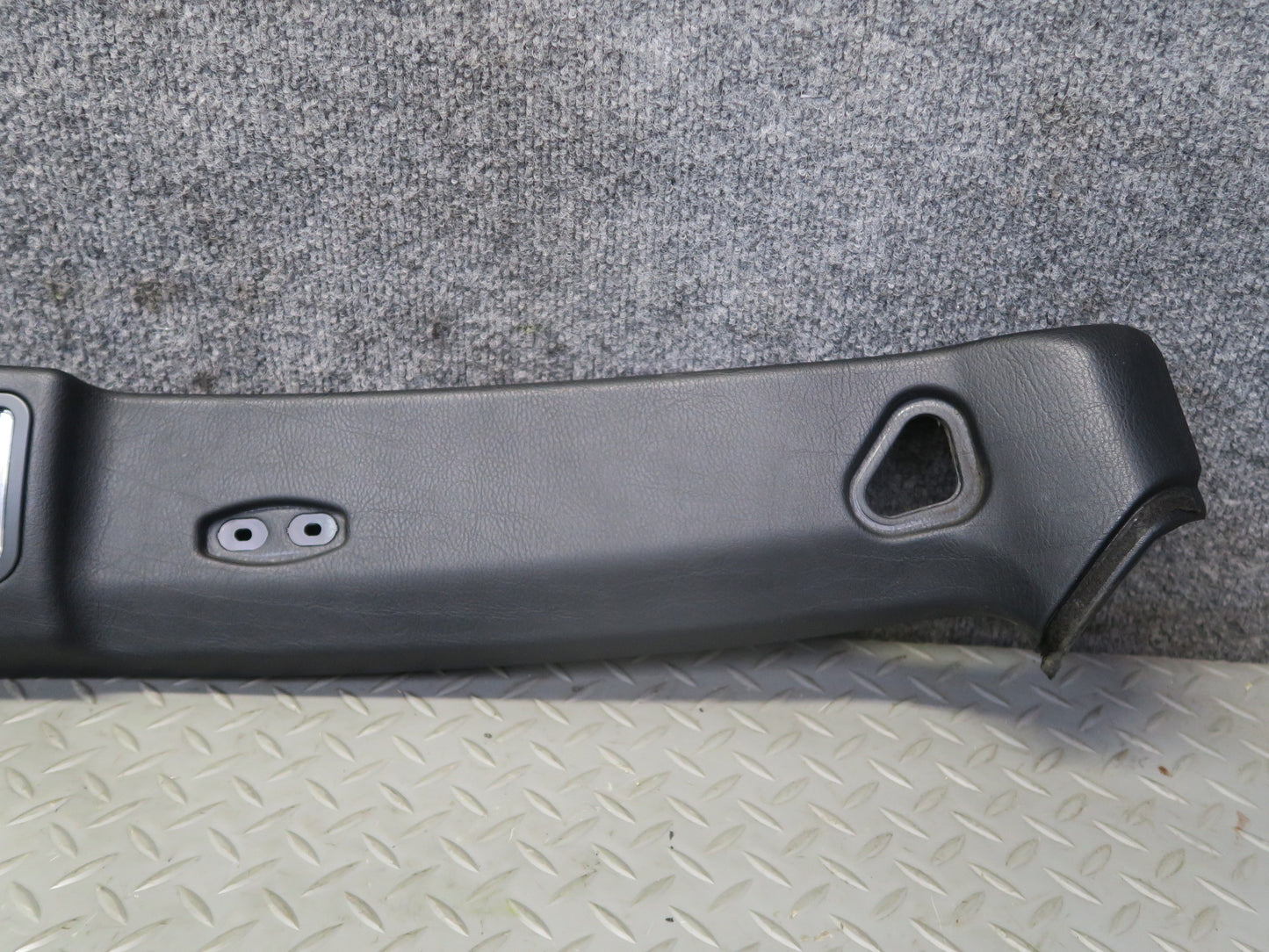 01-06 BMW E46 330Ci Convertible Front Upper Headliner Trim Cover Panel Black OEM