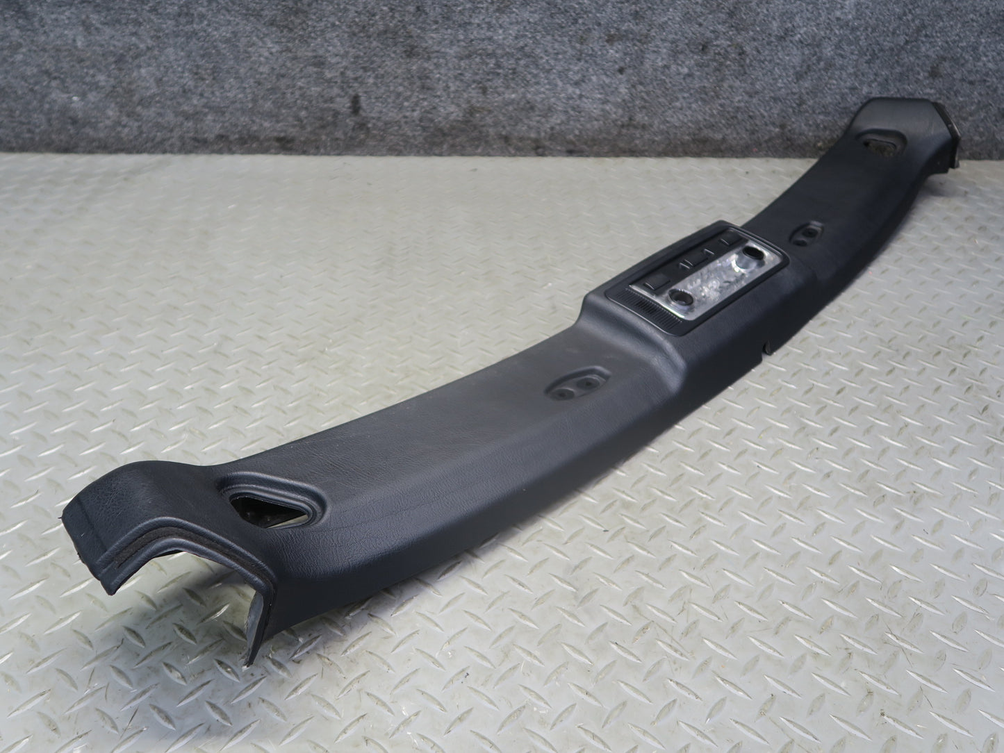 01-06 BMW E46 330Ci Convertible Front Upper Headliner Trim Cover Panel Black OEM