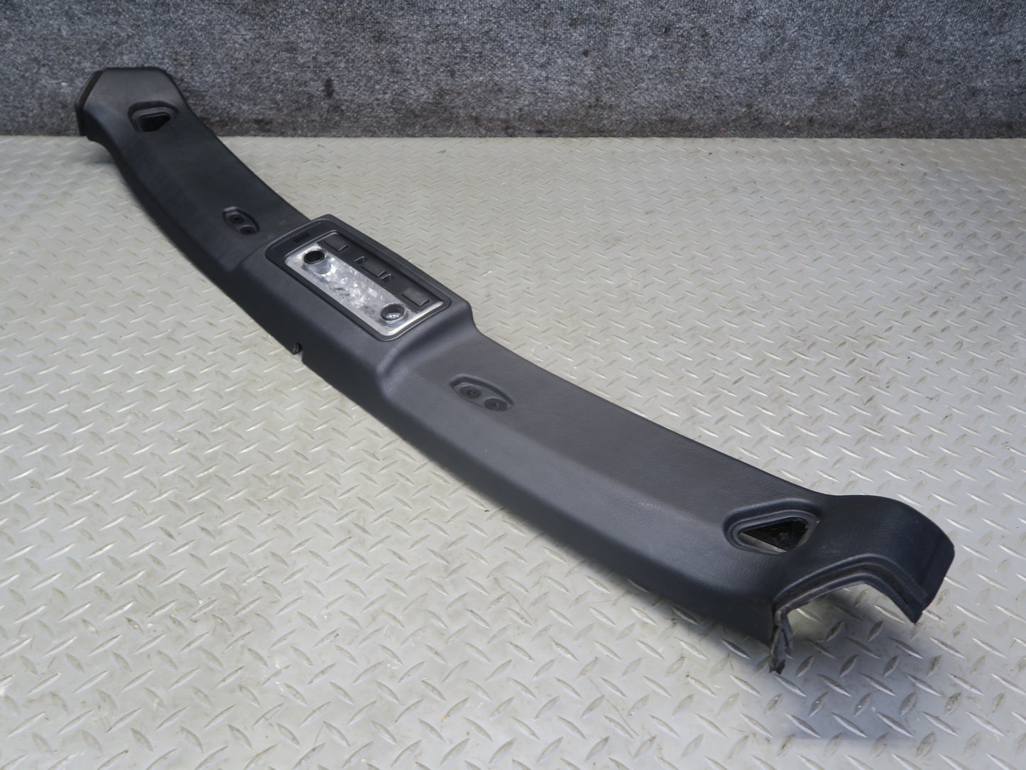 01-06 BMW E46 330Ci Convertible Front Upper Headliner Trim Cover Panel Black OEM