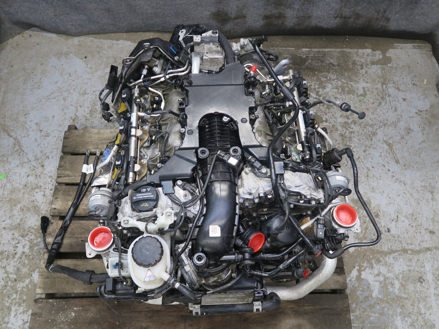 2017-2019 Mercedes X166 GLS450 3.0L V6 276.821 M276 Engine Motor 110k Miles