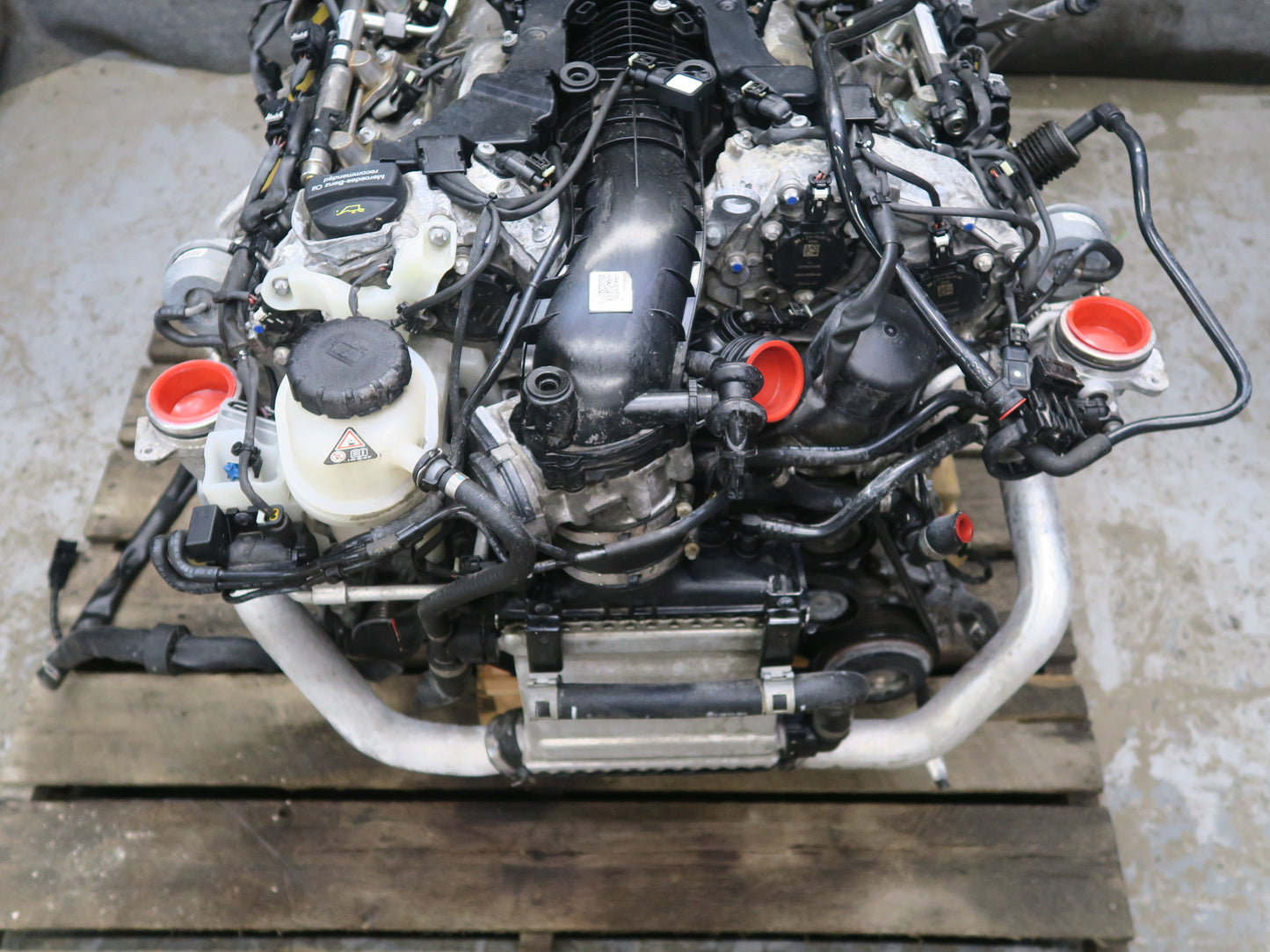2017-2019 Mercedes X166 GLS450 3.0L V6 276.821 M276 Engine Motor 110k Miles
