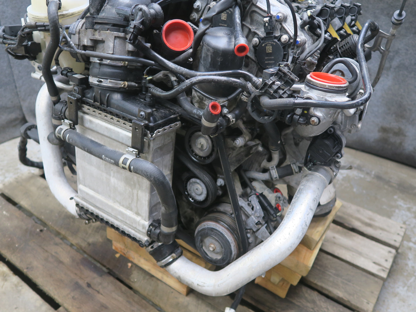 2017-2019 Mercedes X166 GLS450 3.0L V6 276.821 M276 Engine Motor 110k Miles