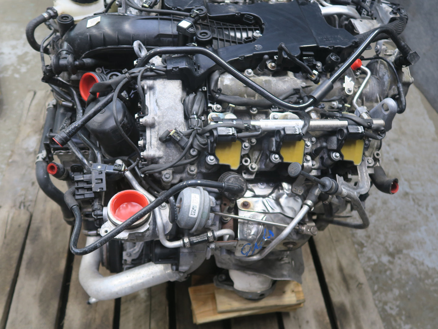 2017-2019 Mercedes X166 GLS450 3.0L V6 276.821 M276 Engine Motor 110k Miles