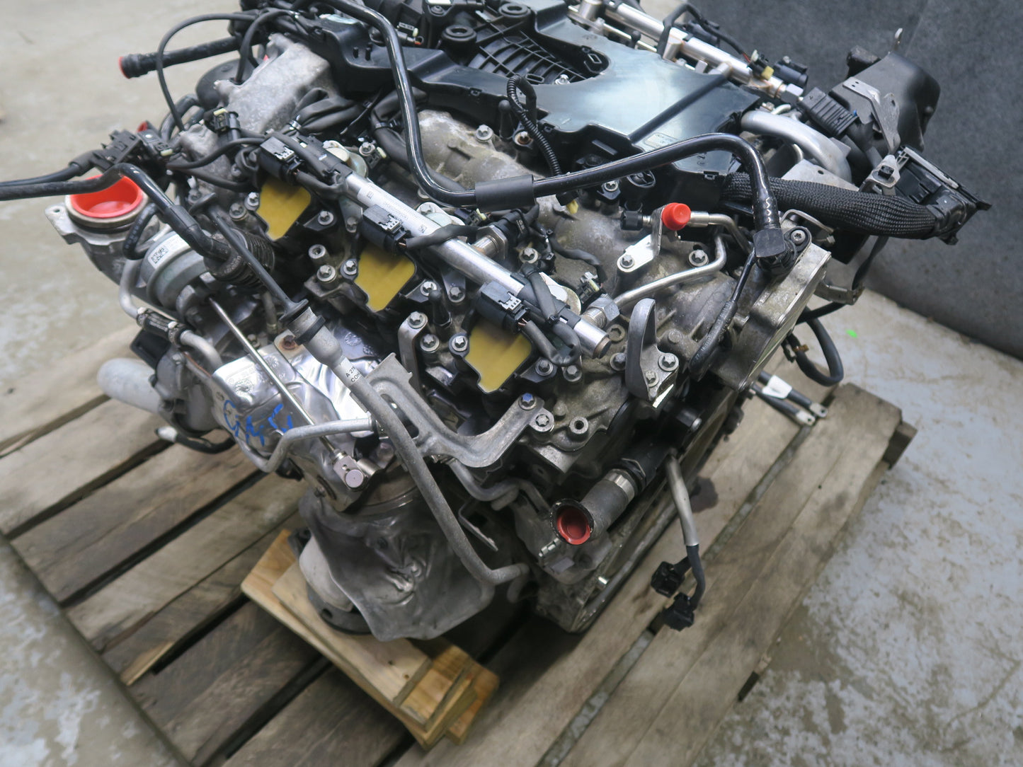 2017-2019 Mercedes X166 GLS450 3.0L V6 276.821 M276 Engine Motor 110k Miles