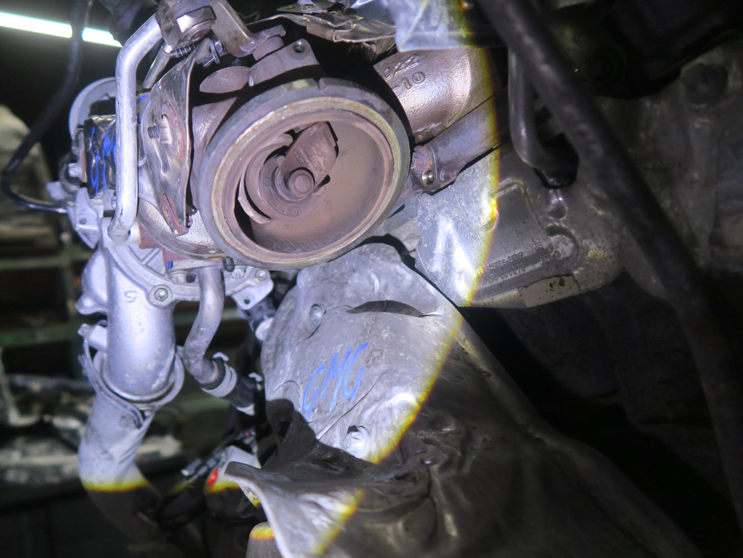 2017-2019 Mercedes X166 GLS450 3.0L V6 276.821 M276 Engine Motor 110k Miles