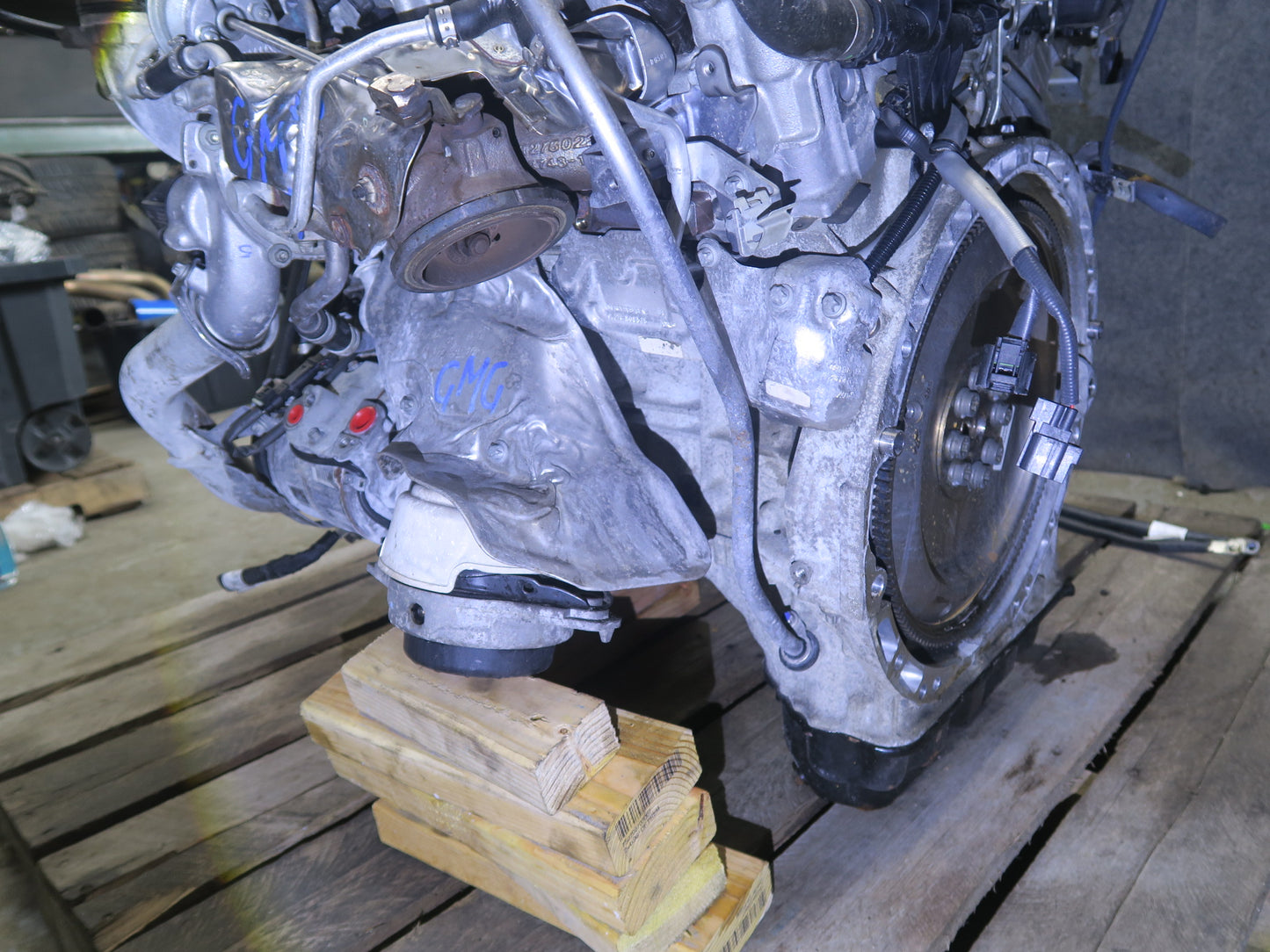 2017-2019 Mercedes X166 GLS450 3.0L V6 276.821 M276 Engine Motor 110k Miles