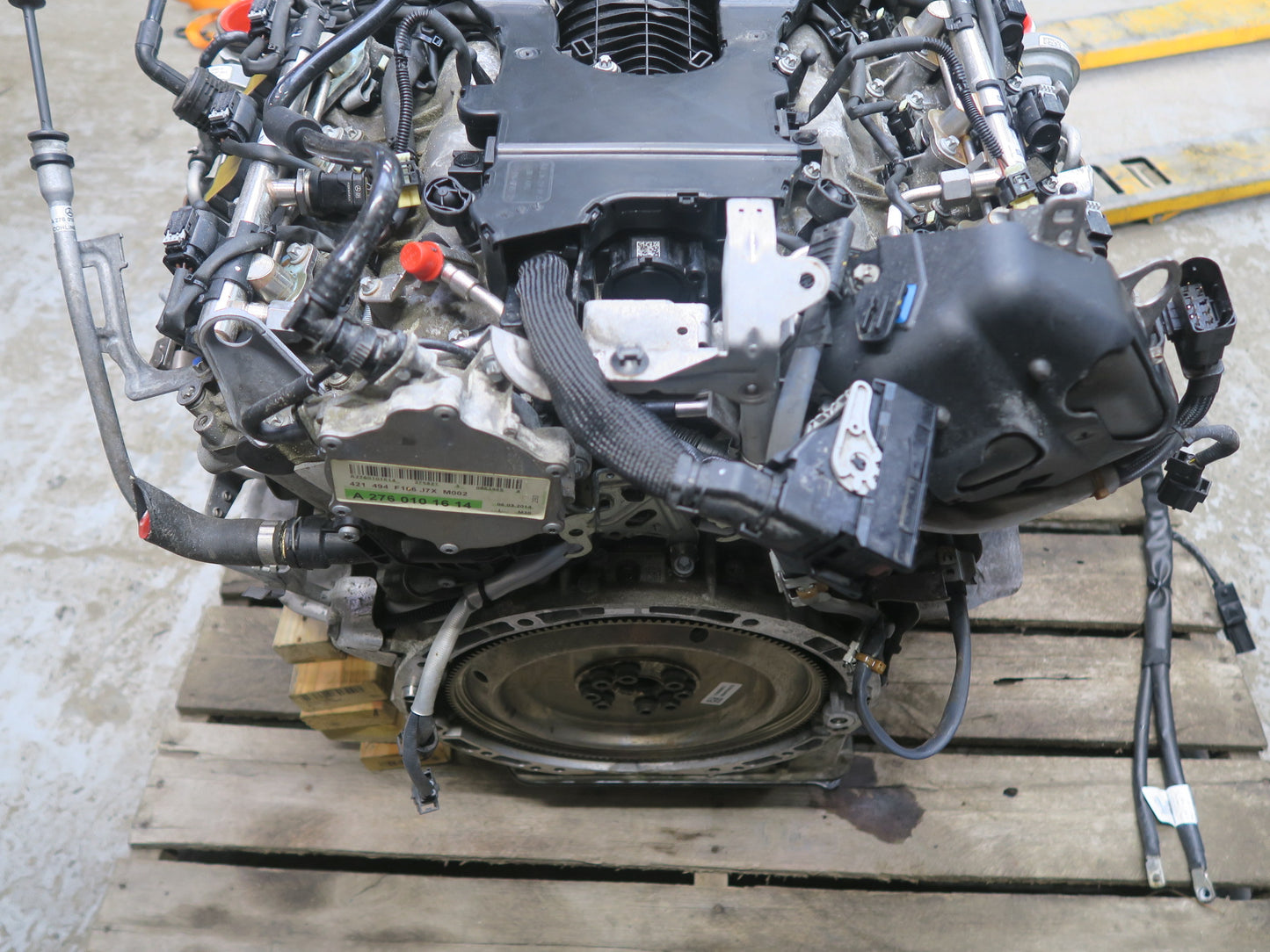 2017-2019 Mercedes X166 GLS450 3.0L V6 276.821 M276 Engine Motor 110k Miles