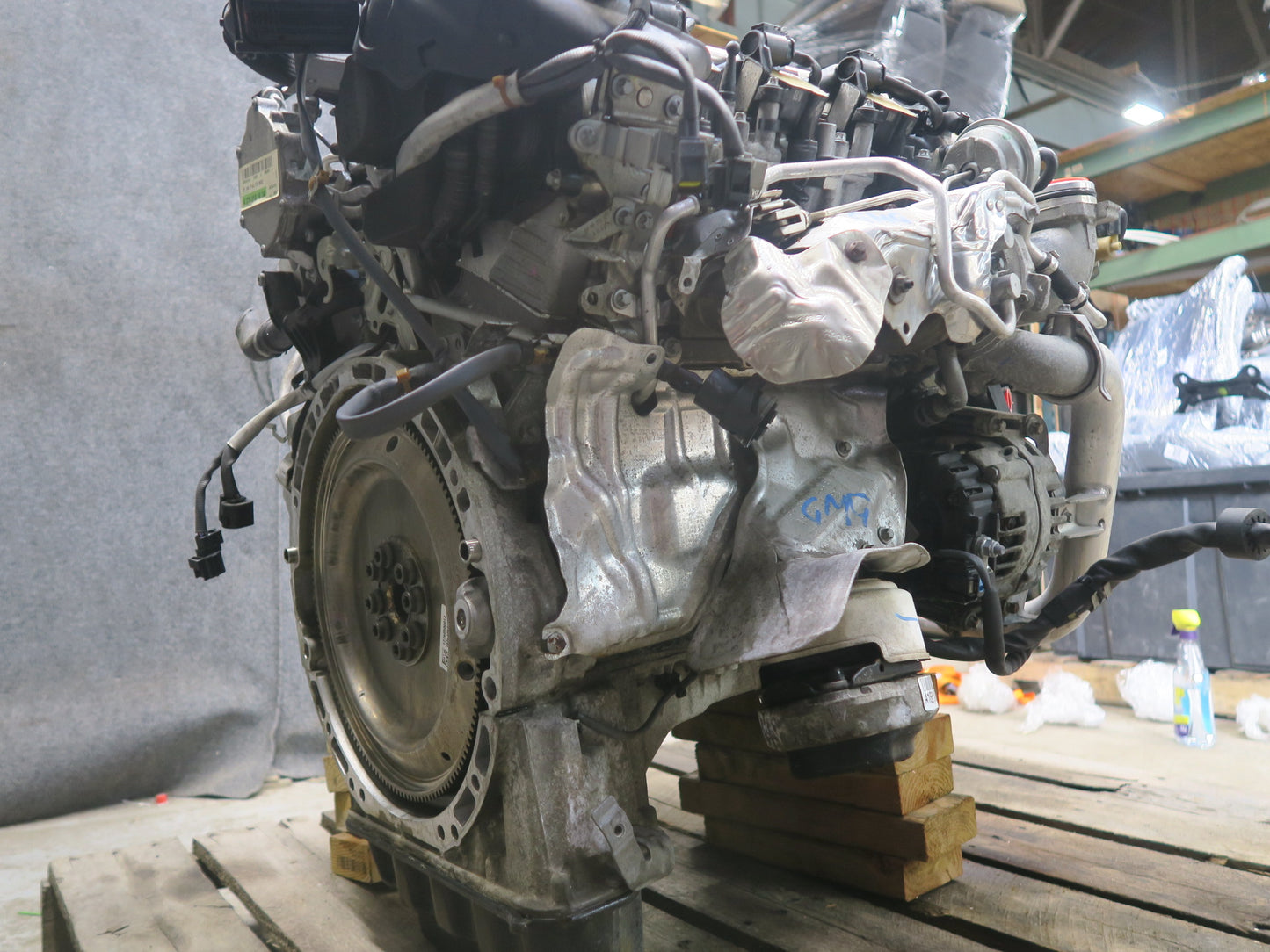 2017-2019 Mercedes X166 GLS450 3.0L V6 276.821 M276 Engine Motor 110k Miles