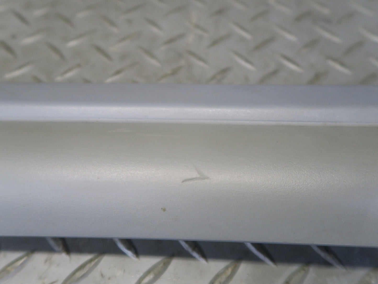 01-06 BMW E46 330CI Convert Set of 2 Door Scuff Sill Plate Trim Cover Gray OEM