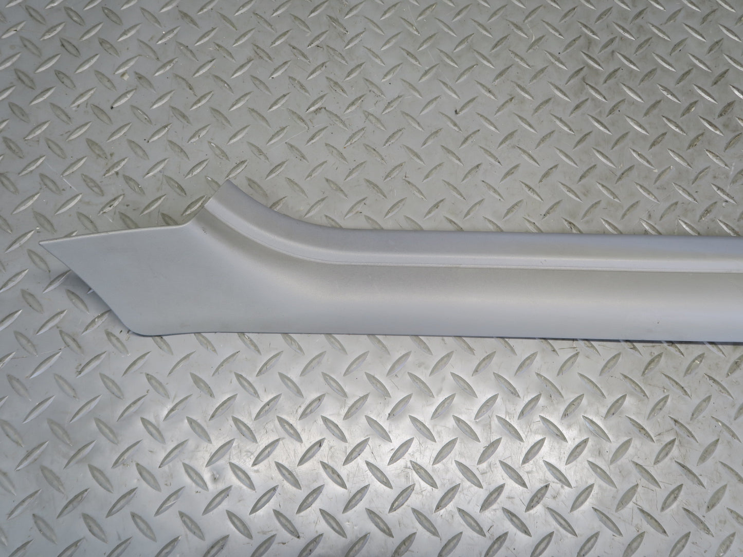 01-06 BMW E46 330CI Convert Set of 2 Door Scuff Sill Plate Trim Cover Gray OEM