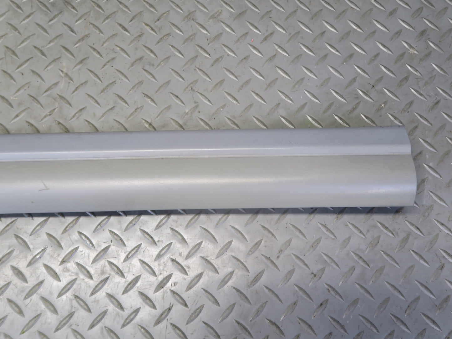 01-06 BMW E46 330CI Convert Set of 2 Door Scuff Sill Plate Trim Cover Gray OEM