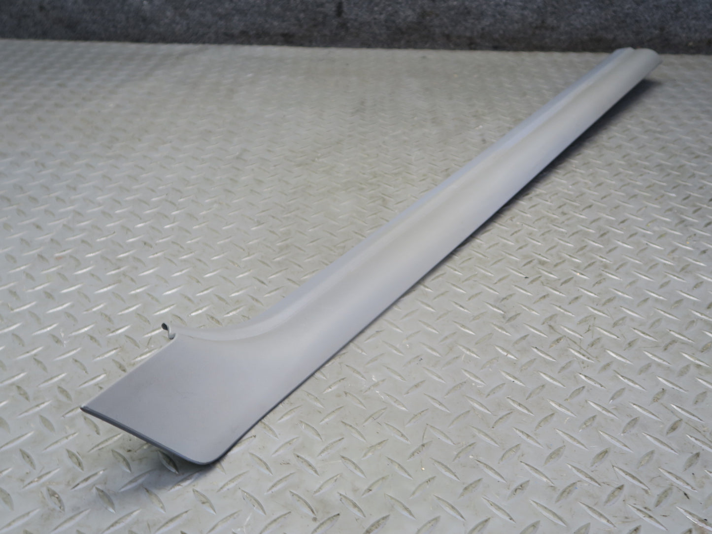 01-06 BMW E46 330CI Convert Set of 2 Door Scuff Sill Plate Trim Cover Gray OEM