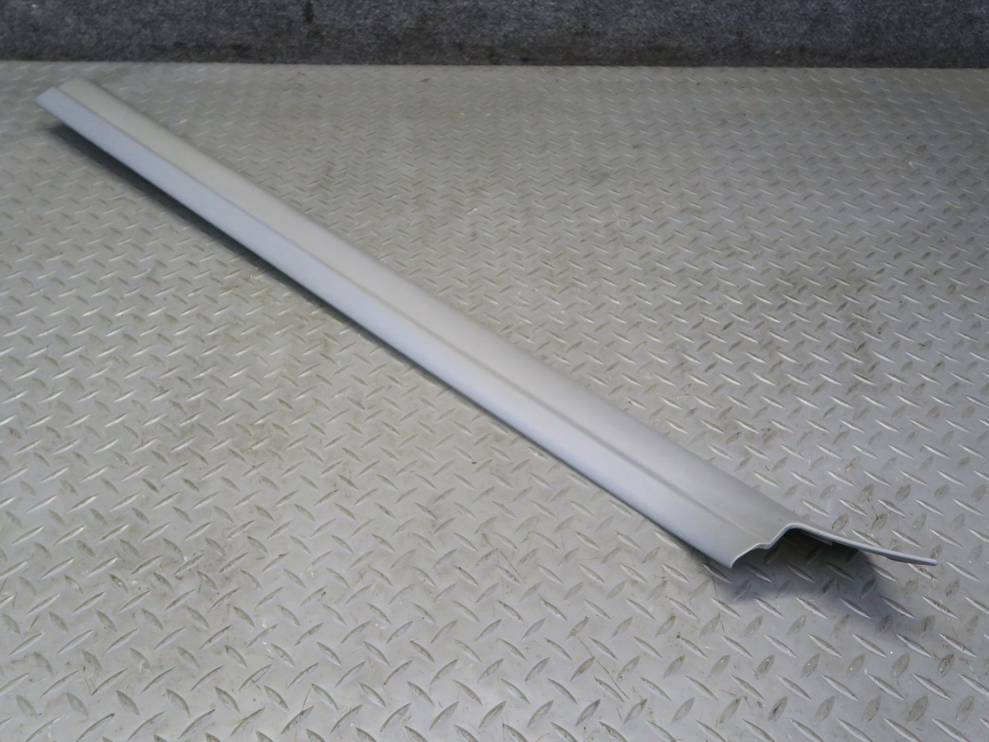 01-06 BMW E46 330CI Convert Set of 2 Door Scuff Sill Plate Trim Cover Gray OEM