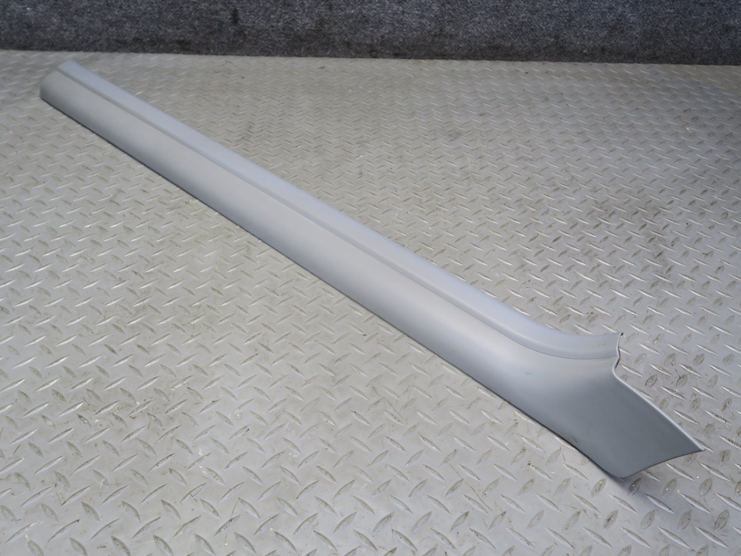 01-06 BMW E46 330CI Convert Set of 2 Door Scuff Sill Plate Trim Cover Gray OEM