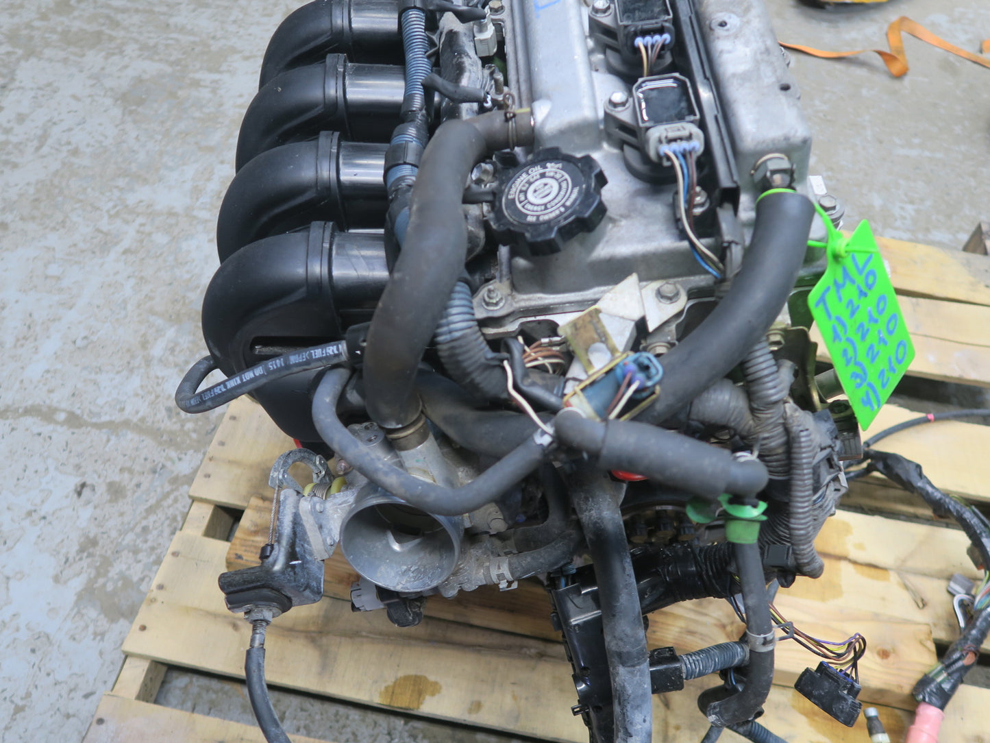 00-02 Toyota MR2 Spyder ZZW30L 1.8L 1ZZFE VIN R 5th Digit Engine Motor 77k Miles