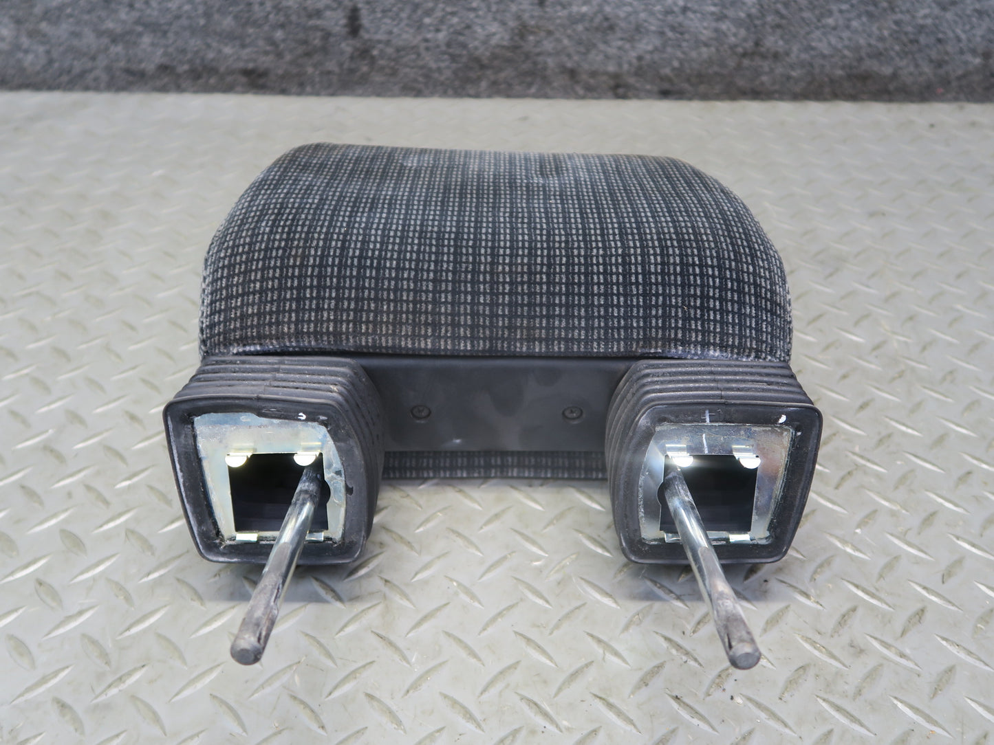 85-89 Toyota MR2 AW15 Set of 2 Front Left & Right Velour Seat Headrest Blue OEM