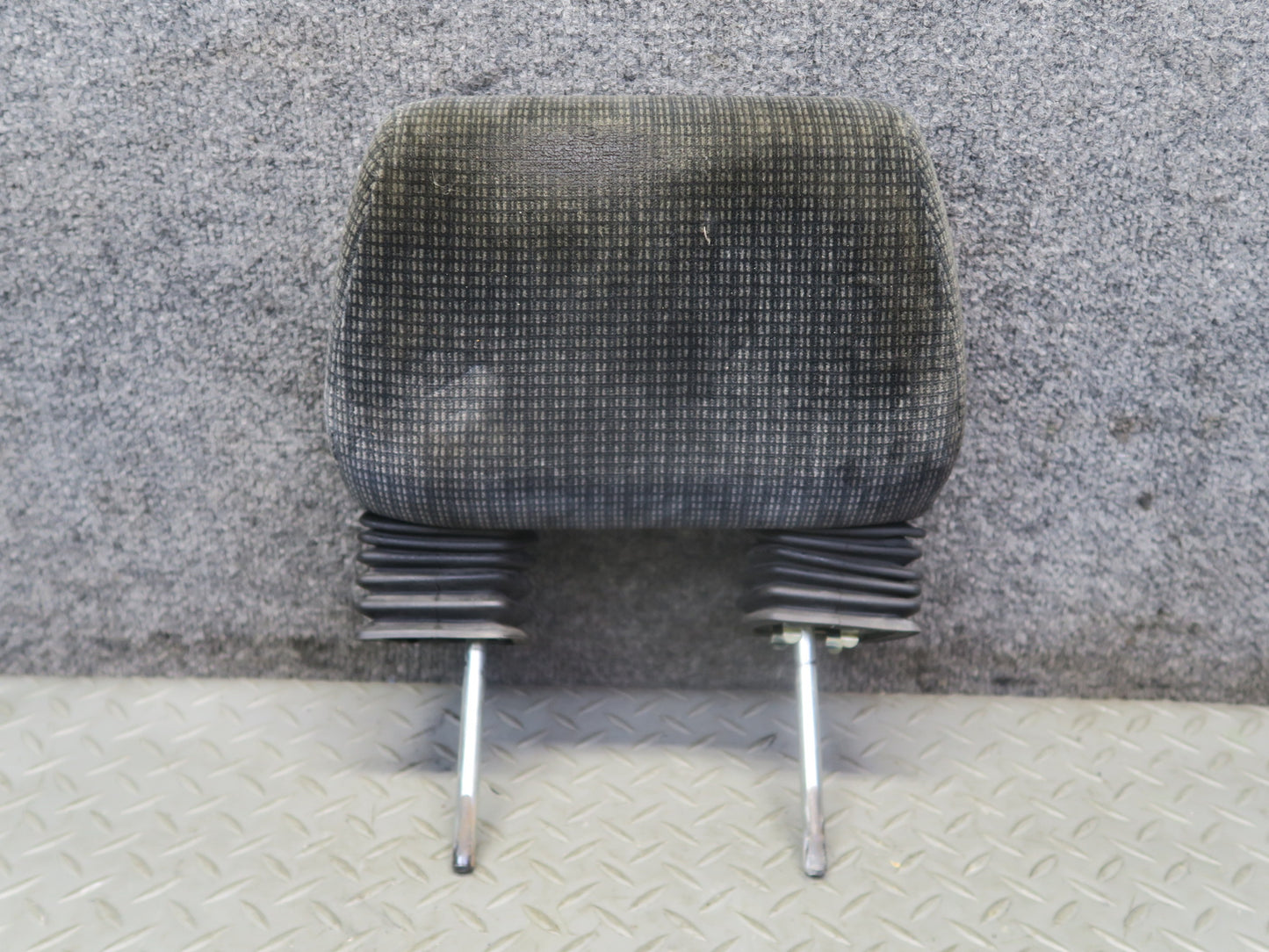 85-89 Toyota MR2 AW15 Set of 2 Front Left & Right Velour Seat Headrest Blue OEM