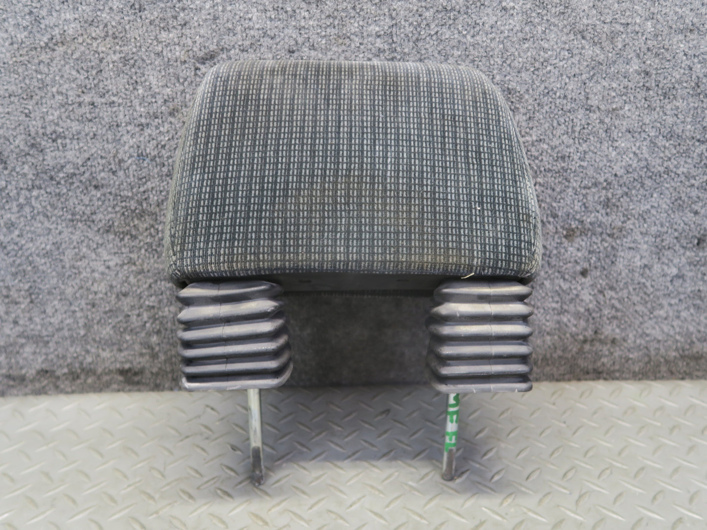 85-89 Toyota MR2 AW15 Set of 2 Front Left & Right Velour Seat Headrest Blue OEM