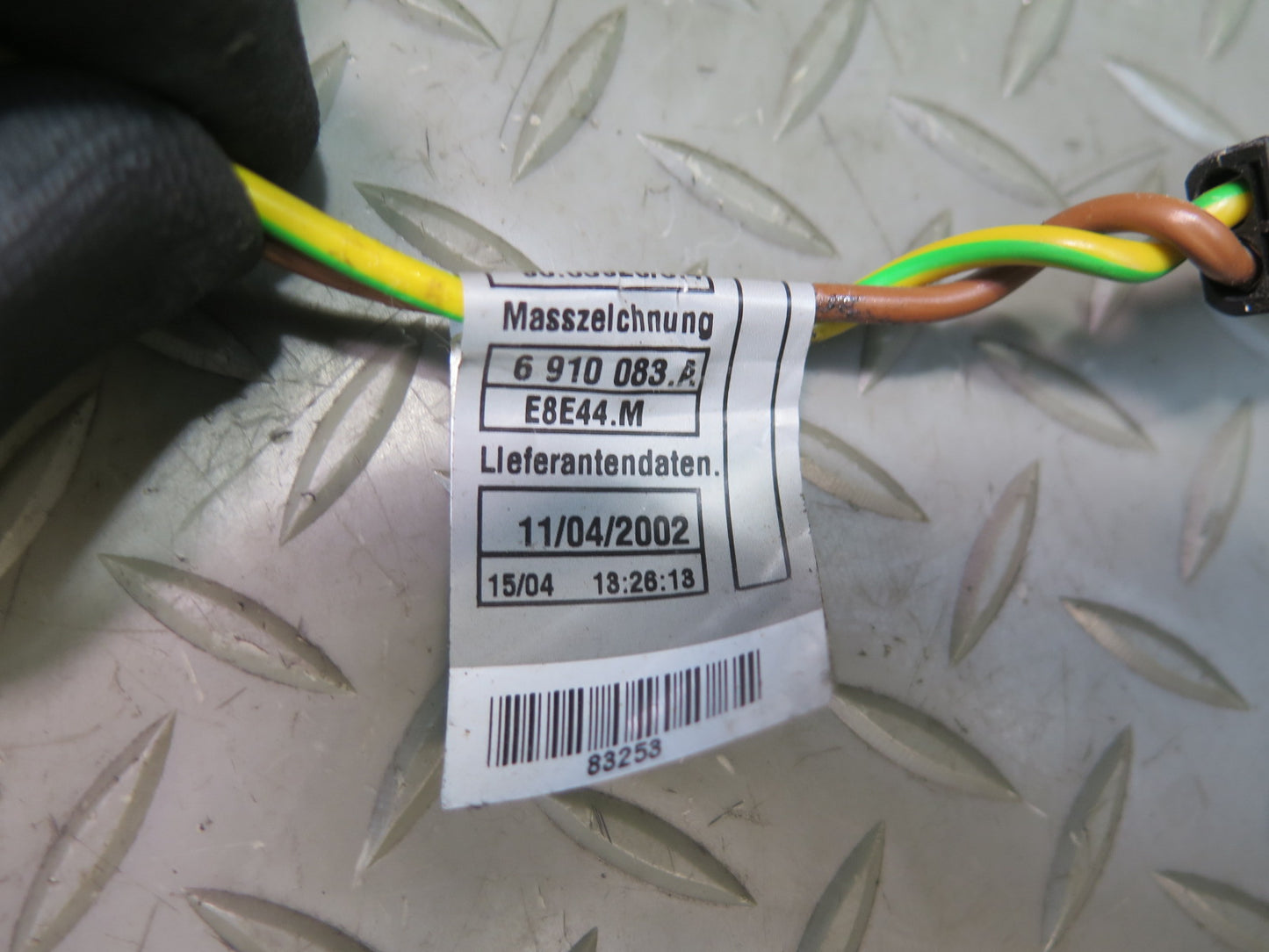 01-06 BMW E46 330ci A/C Heater Flap Door Actuator Motor Wiring Set OEM