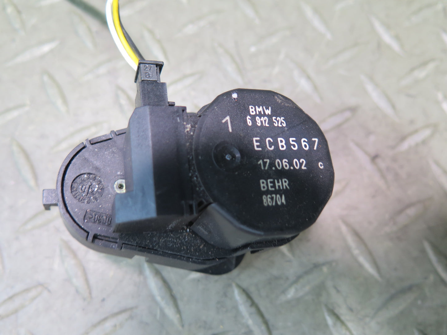 01-06 BMW E46 330ci A/C Heater Flap Door Actuator Motor Wiring Set OEM