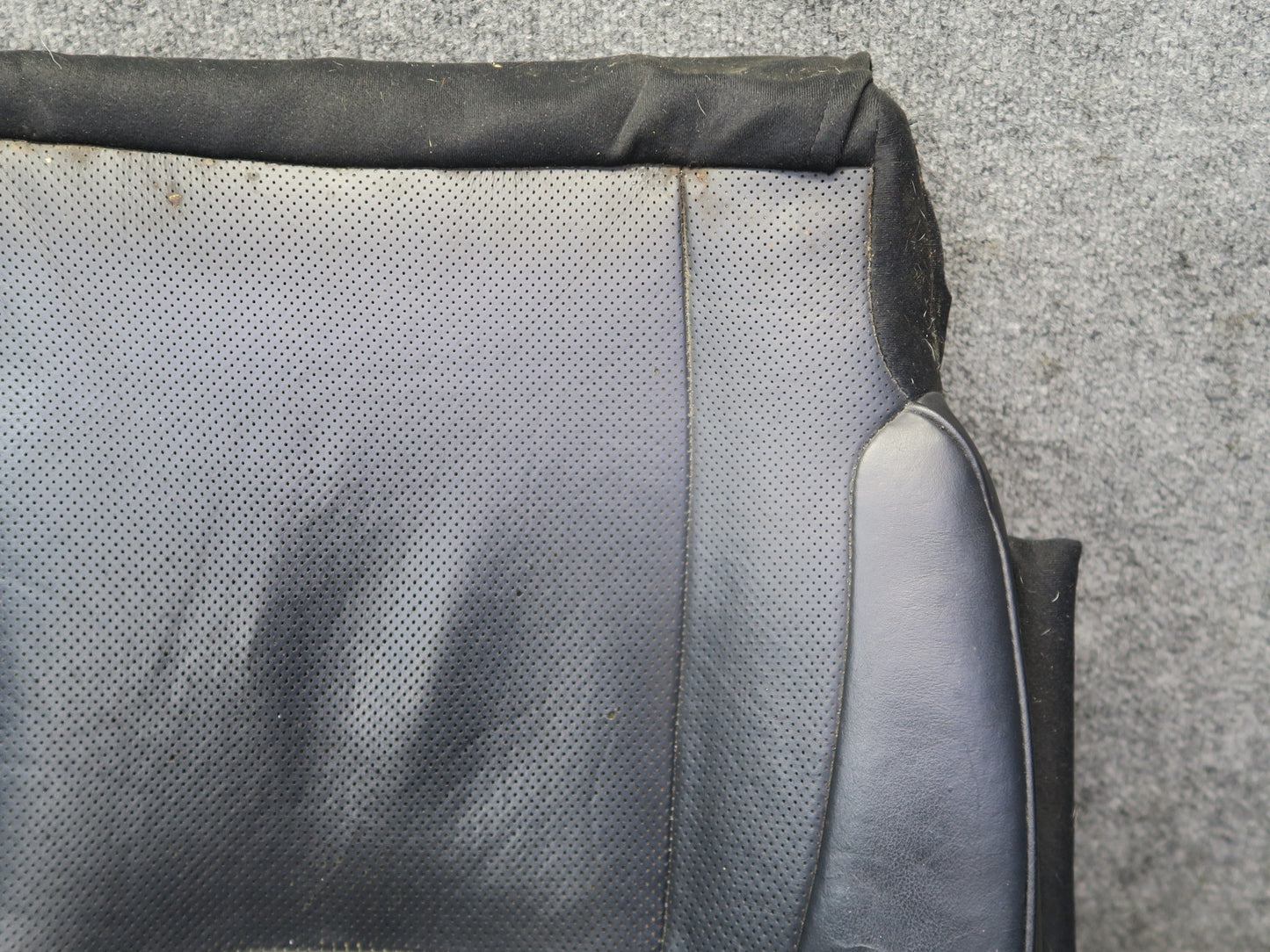 04-06 Lexus UCF30L LS430 Front Right Seat Lower Leather Cushion Black OEM