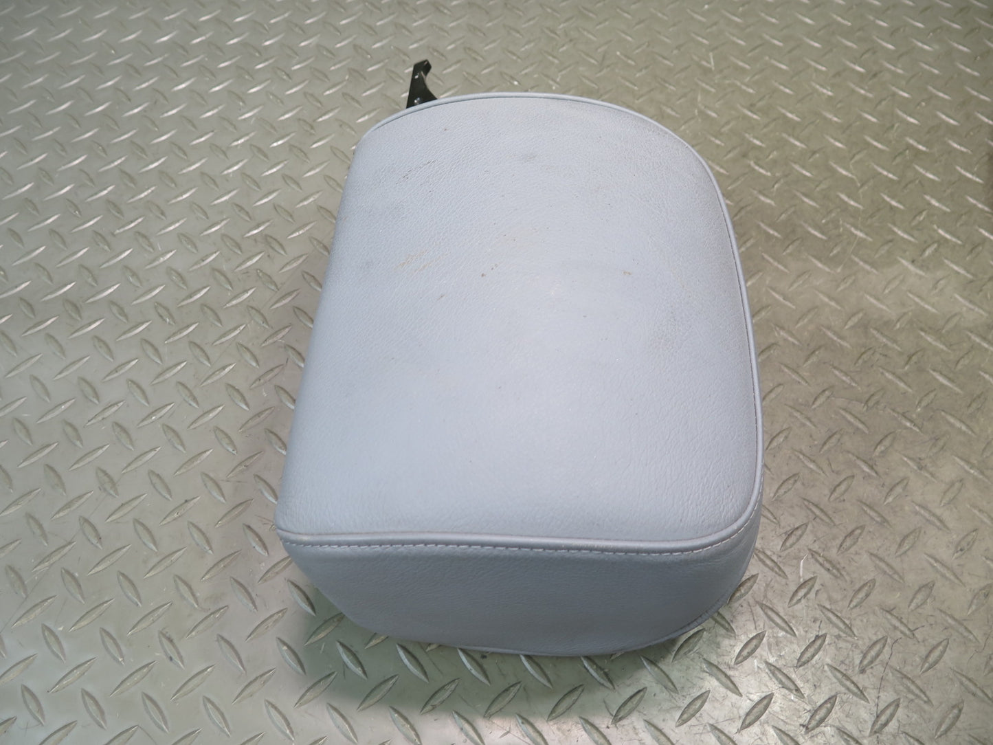 01-06 BMW E46 330ci Convertible Set of 2 Front Leather Seat Headrest Gray OEM