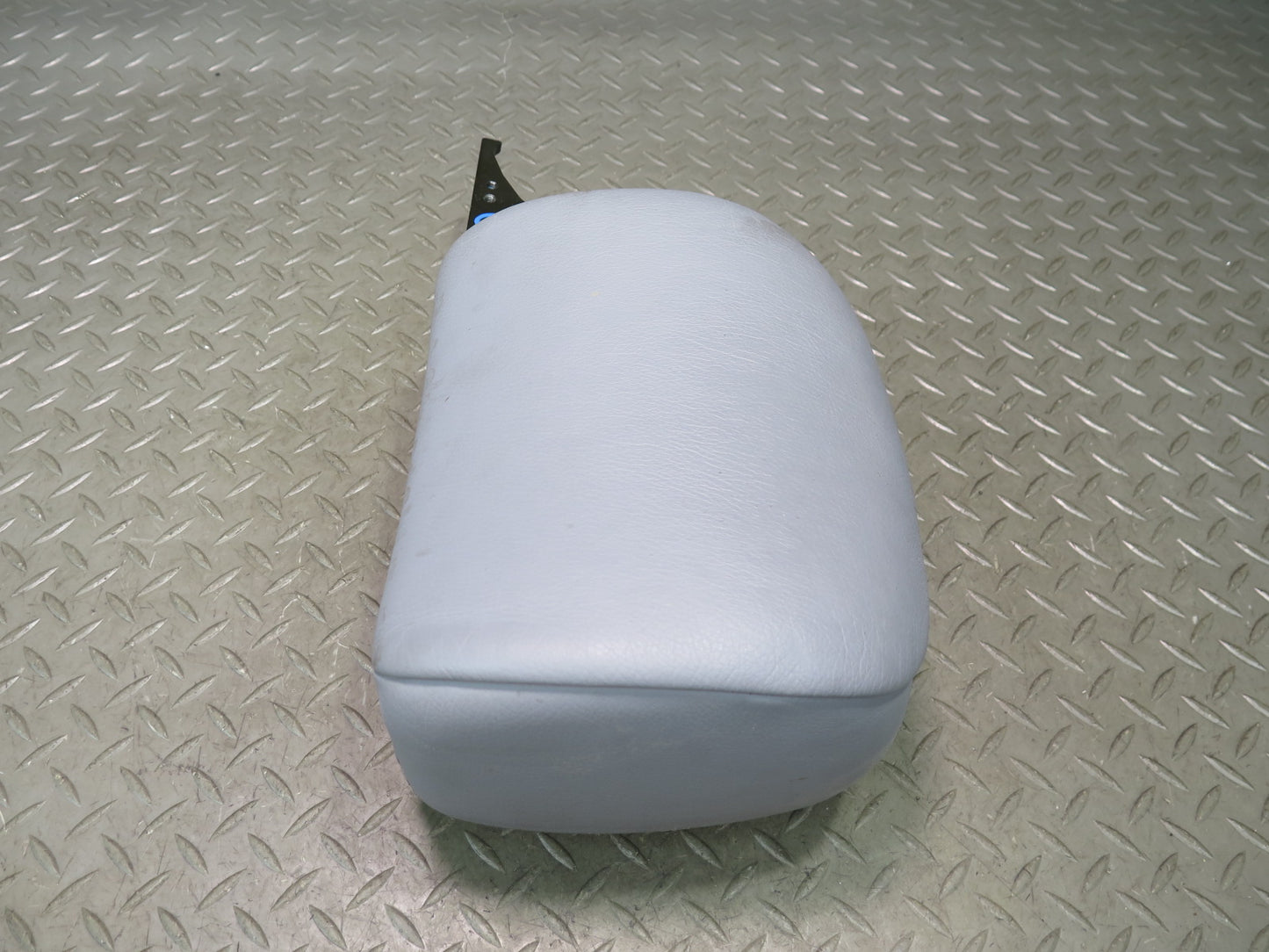 01-06 BMW E46 330ci Convertible Set of 2 Front Leather Seat Headrest Gray OEM