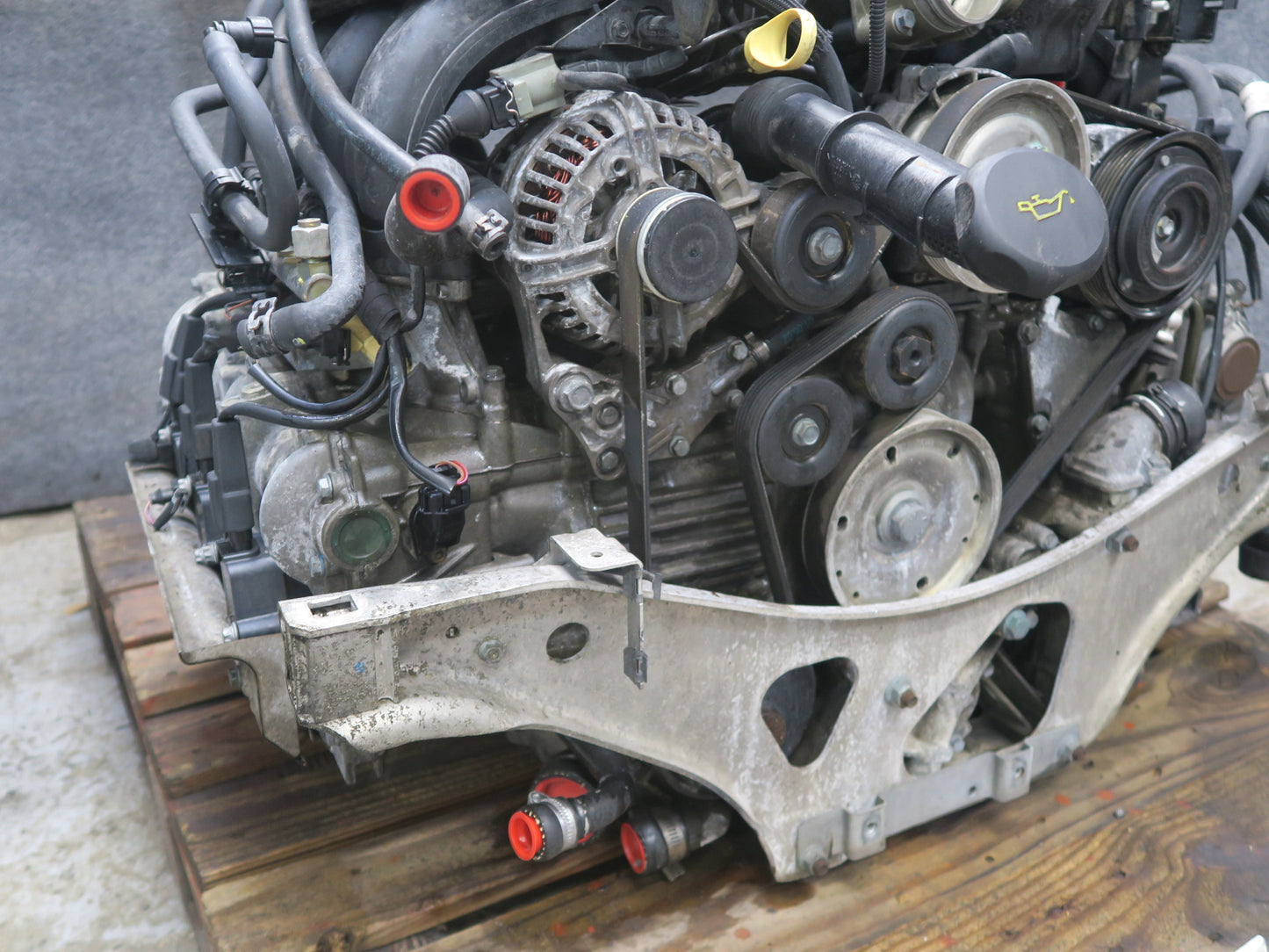 02-05 Porsche 911 996 NON Turbo 3.6L M96.03 AWD Complete Engine Motor 105k Miles