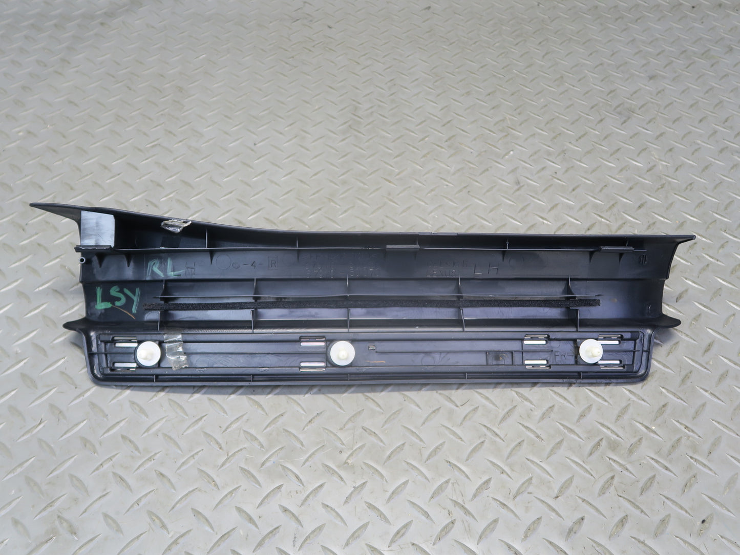 01-06 Lexus UCF30L LS430 Set of 2 Front Door Scuff Sill Plate Trim Panel OEM