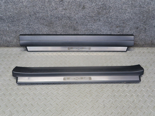 01-06 Lexus UCF30L LS430 Set of 2 Rear Door Scuff Sill Plate Trim Panel OEM