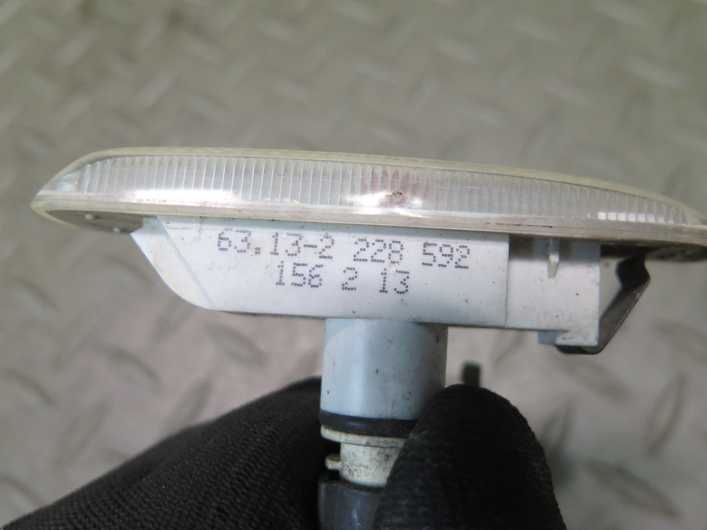 01-03 BMW E46 330CI Set of 2 Front Fender Turn Signal Marker Light Lamp OEM