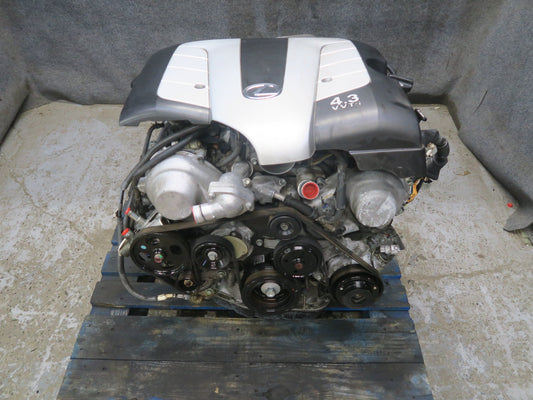 02-10 Lexus UZZ40L SC430 4.3L 3UZFE VIN N 5th Digit Engine Motor 122K Miles OEM
