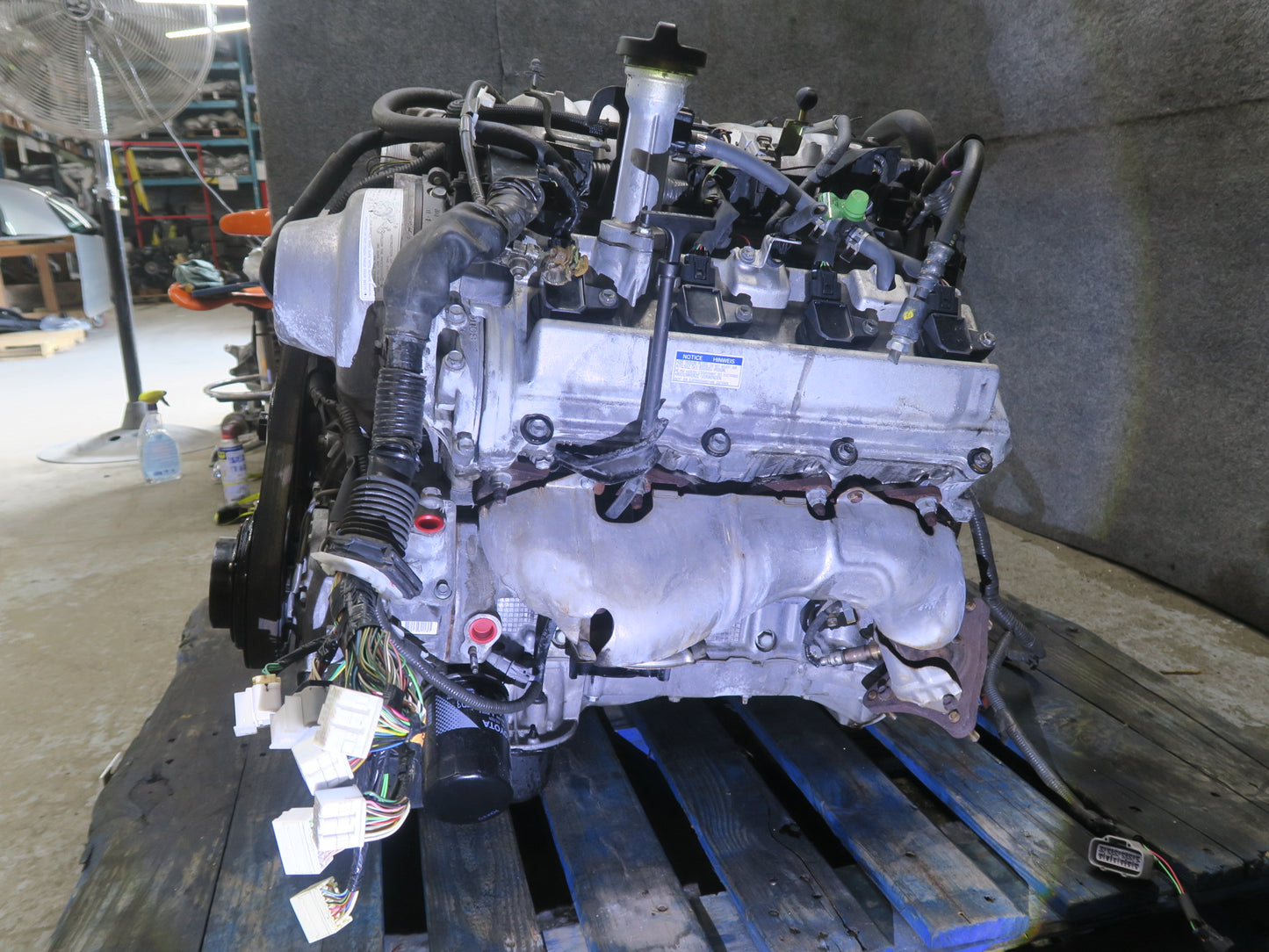 02-10 Lexus UZZ40L SC430 4.3L 3UZFE VIN N 5th Digit Engine Motor 122K Miles OEM