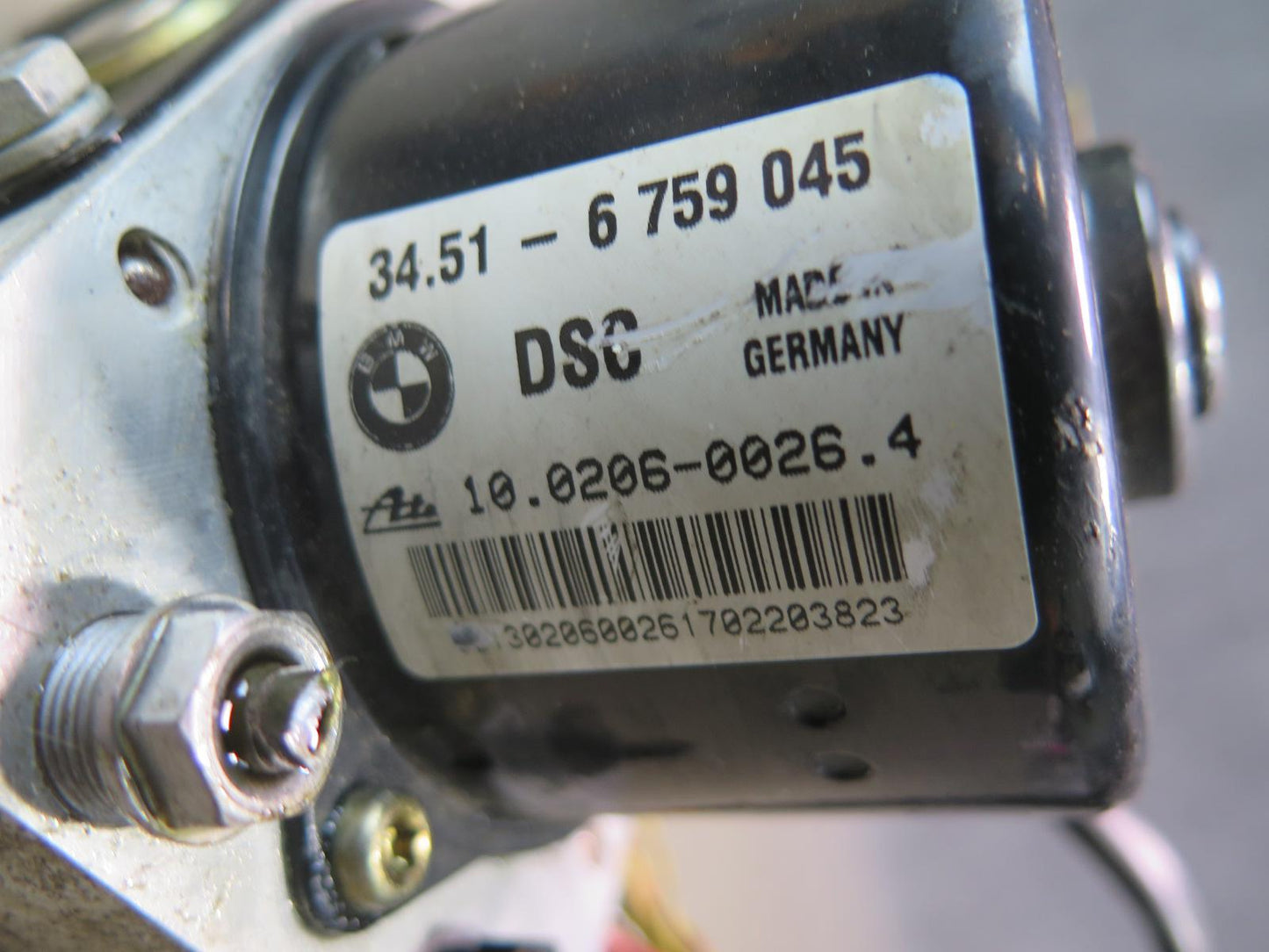 02-05 BMW E46 330ci ABS DSC Anti Lock Brake ABS Pump Module 6759047 OEM