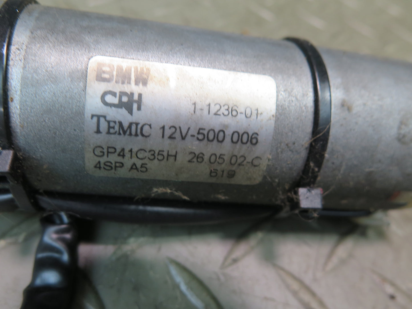 01-06 BMW E46 330ci Convertible Set of 4 Front Right Seat Adjust Motor OEM