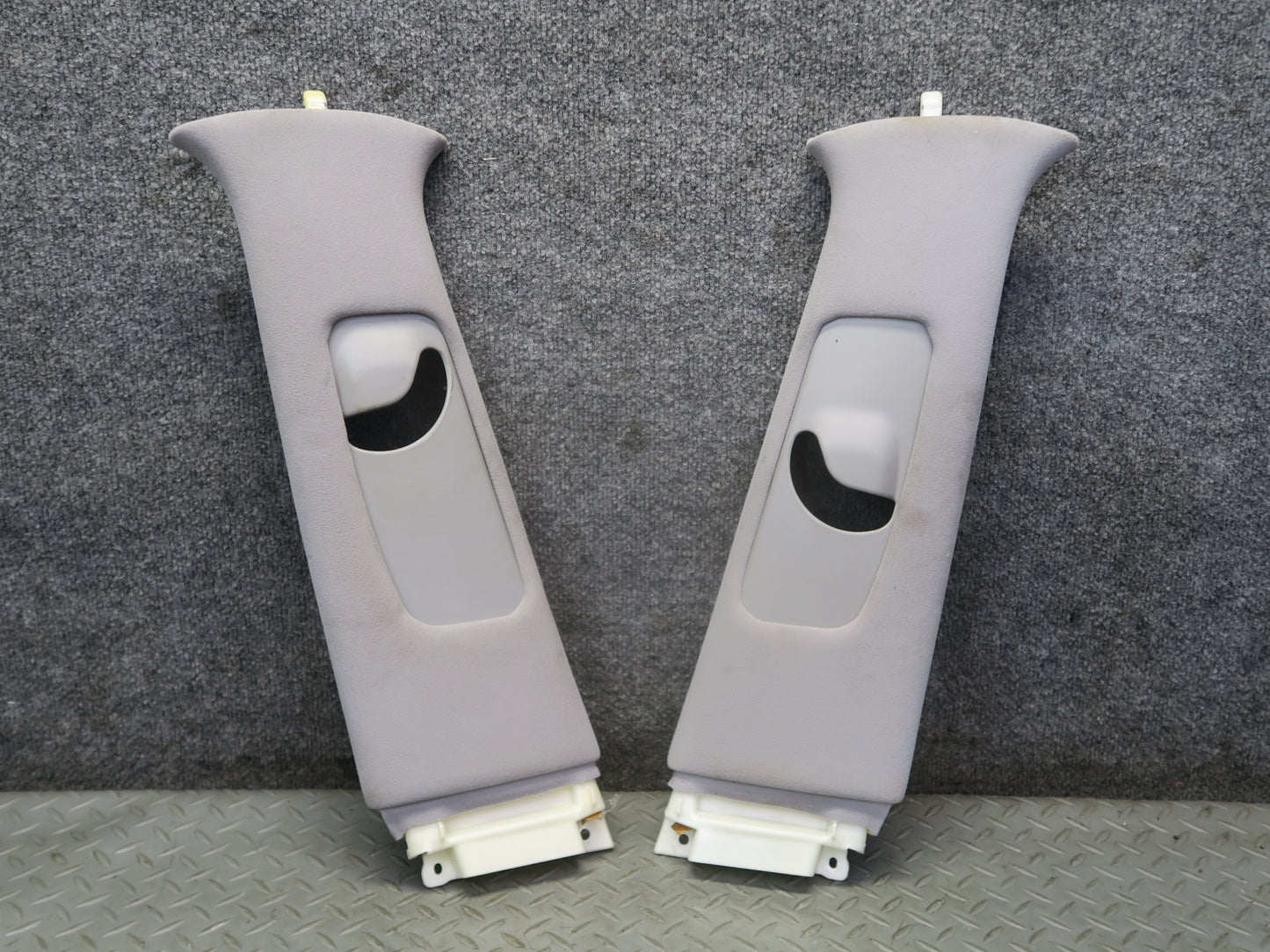 04-06 Lexus UCF30L LS430 Left & Right Upper Center B Pillar Trim Cover Panel OEM