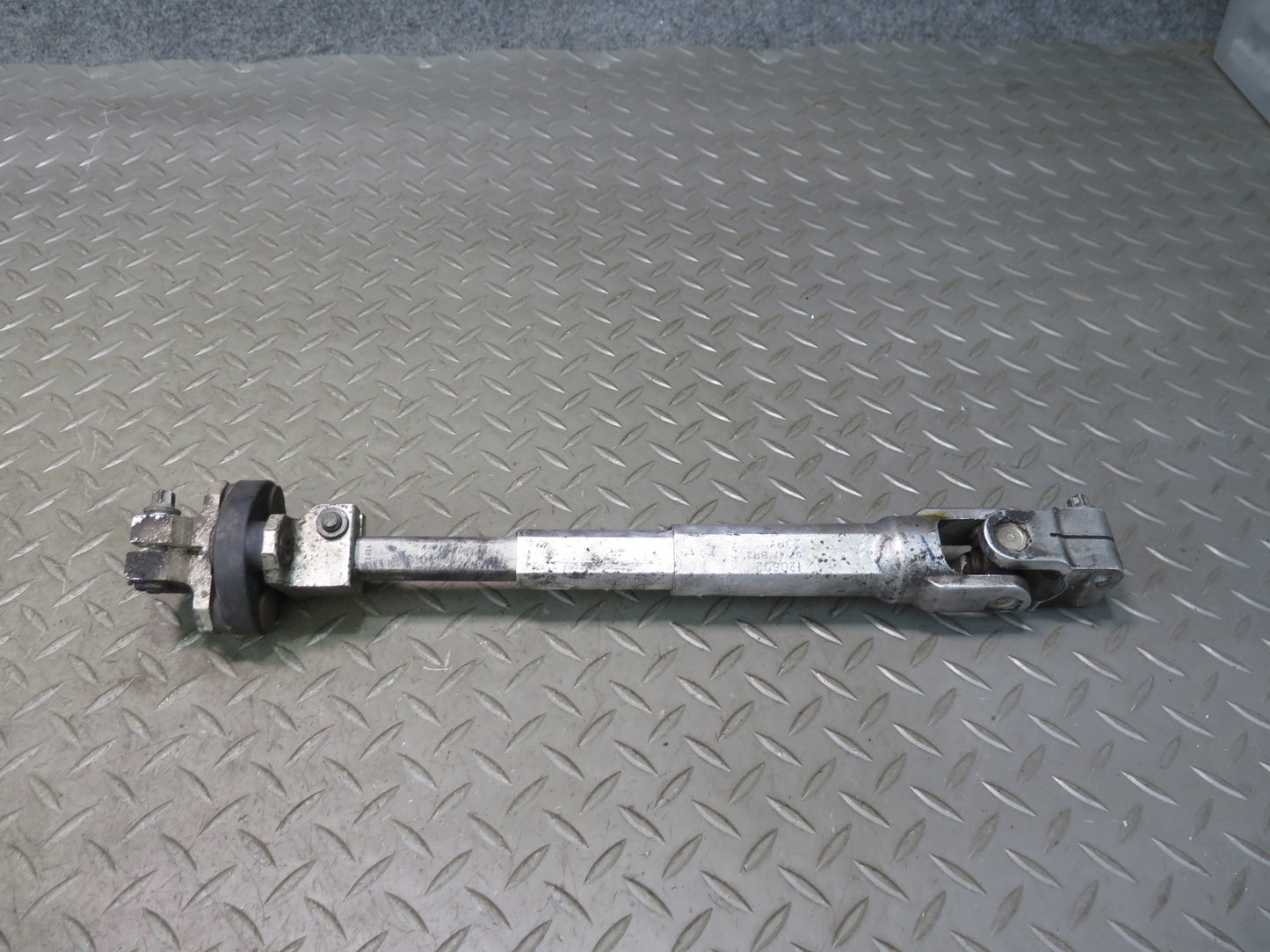 01-03 BMW E46 330ci Steering Column Lower U Joint Linkage Shaft w Coupler  OEM