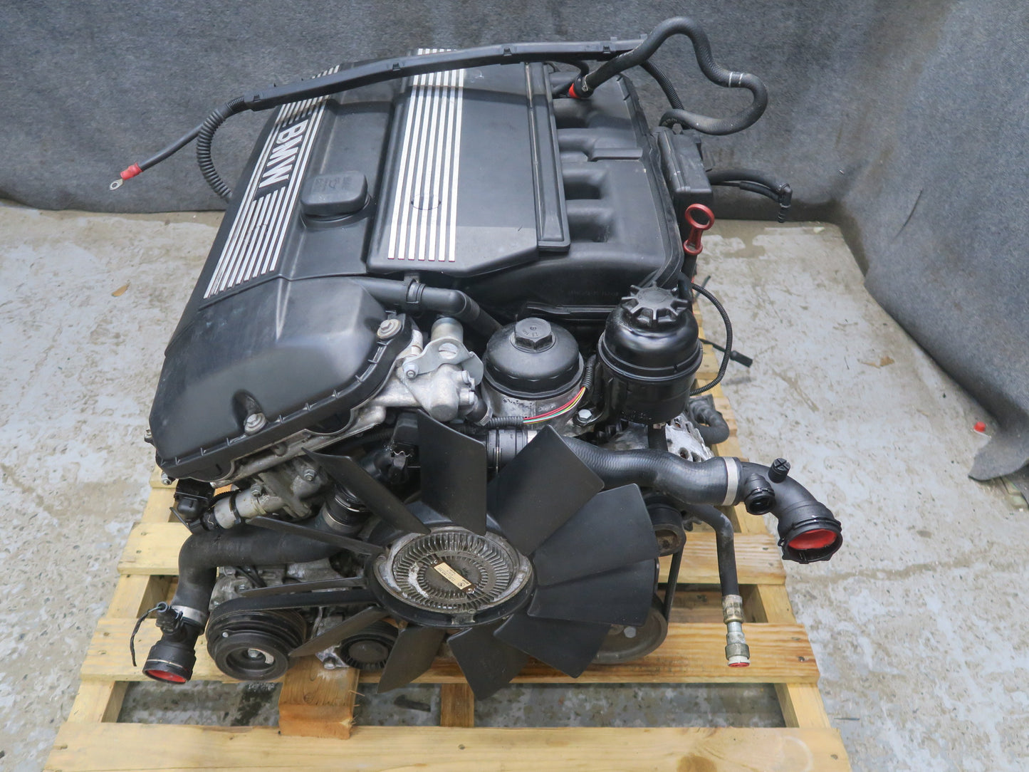 01-02 BMW E46 330Ci 3.0L M54 M54B30 RWD Complete Engine Motor 154K Miles