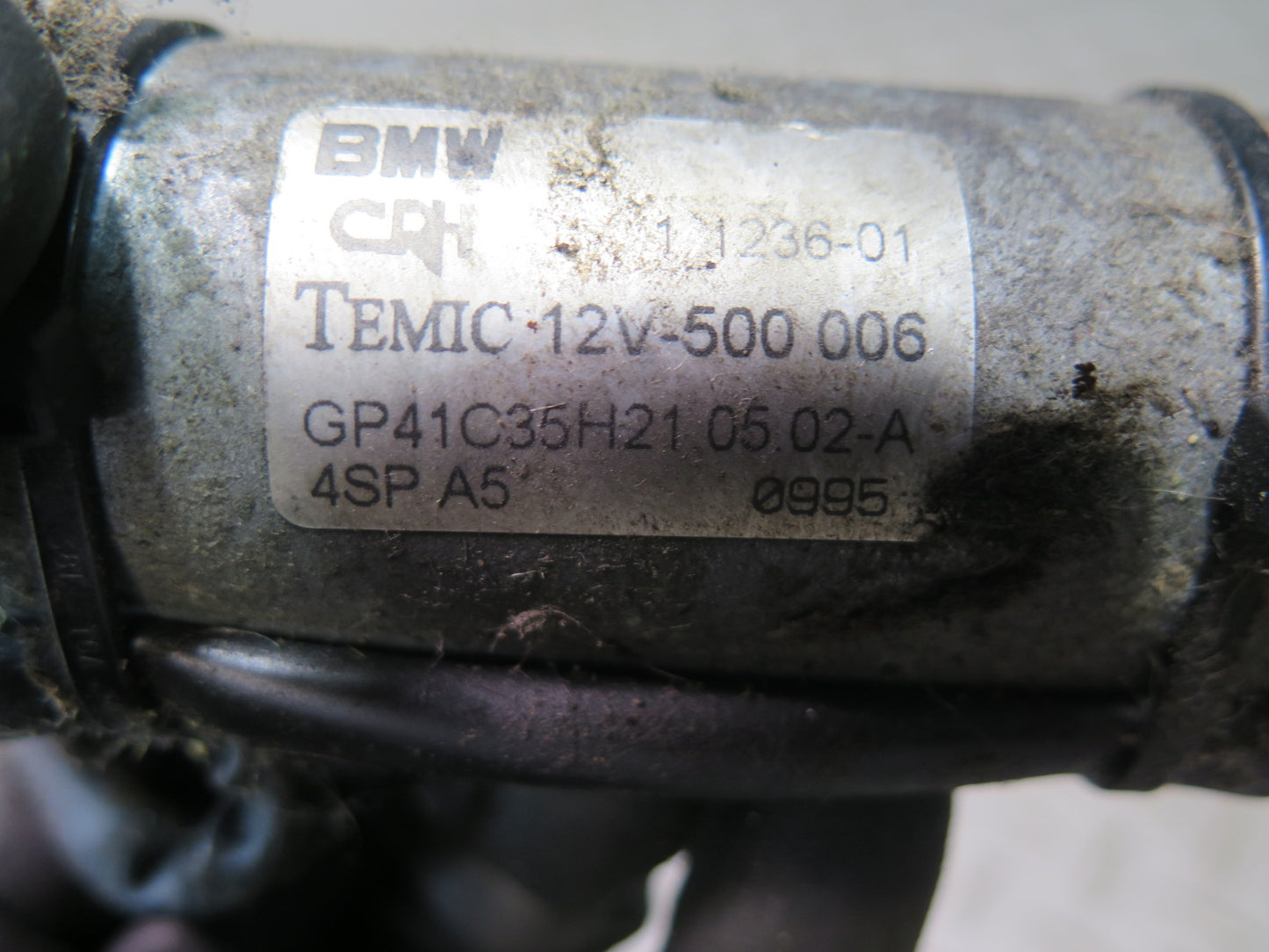 01-06 BMW E46 330ci Convertible Set of 4 Front Left Seat Adjust Motor OEM