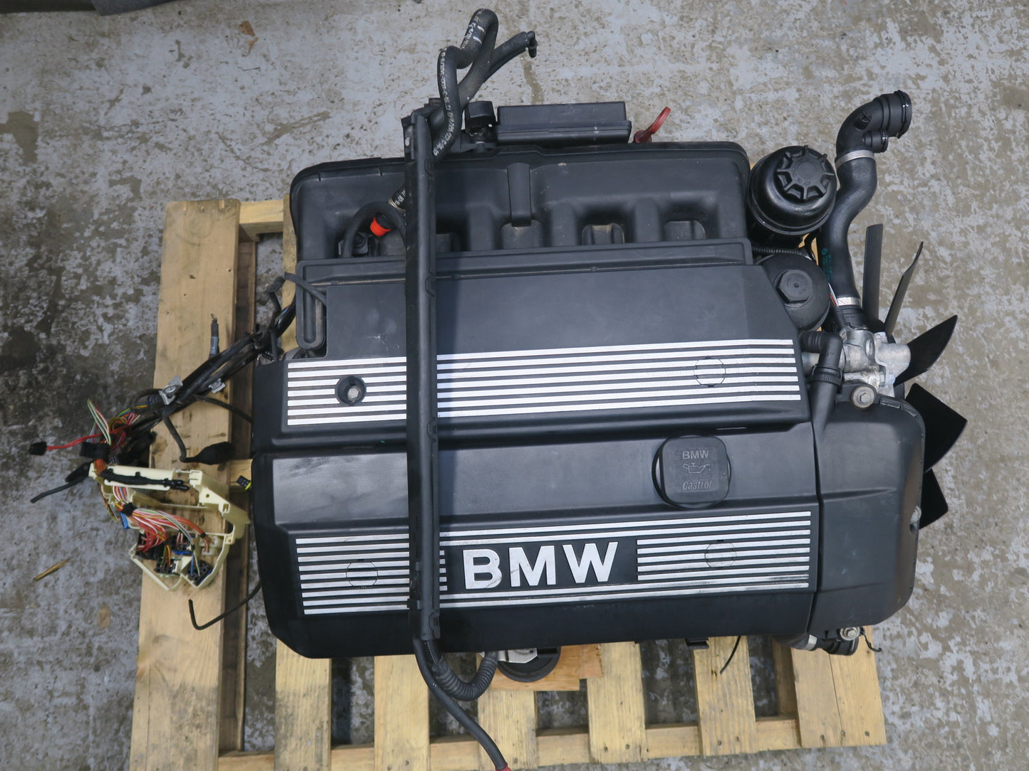 01-02 BMW E46 330Ci 3.0L M54 M54B30 RWD Complete Engine Motor 154K Miles