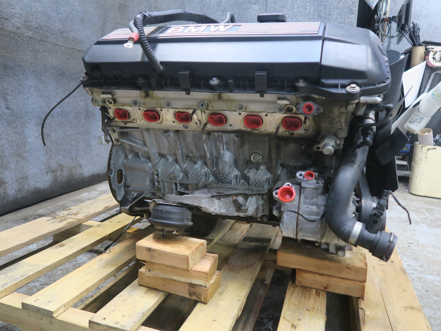 01-02 BMW E46 330Ci 3.0L M54 M54B30 RWD Complete Engine Motor 154K Miles
