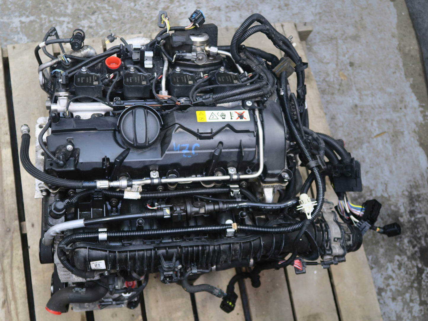 15-19 Mini Cooper S F55 F56 F57 2.0L B46M Complete Engine Motor 102k w Turbo