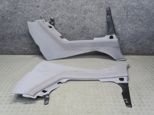 01-06 BMW E46 330ci Conv Set of 2 Rear Lower Quarter Trim Cover Panel Gray OEM