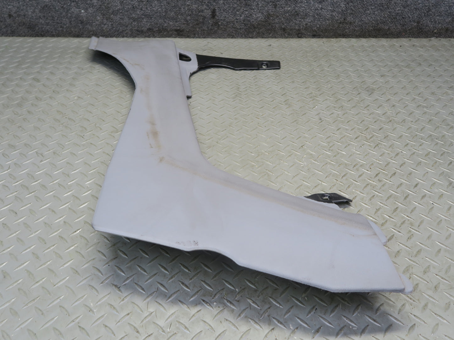 01-06 BMW E46 330ci Conv Set of 2 Rear Lower Quarter Trim Cover Panel Gray OEM